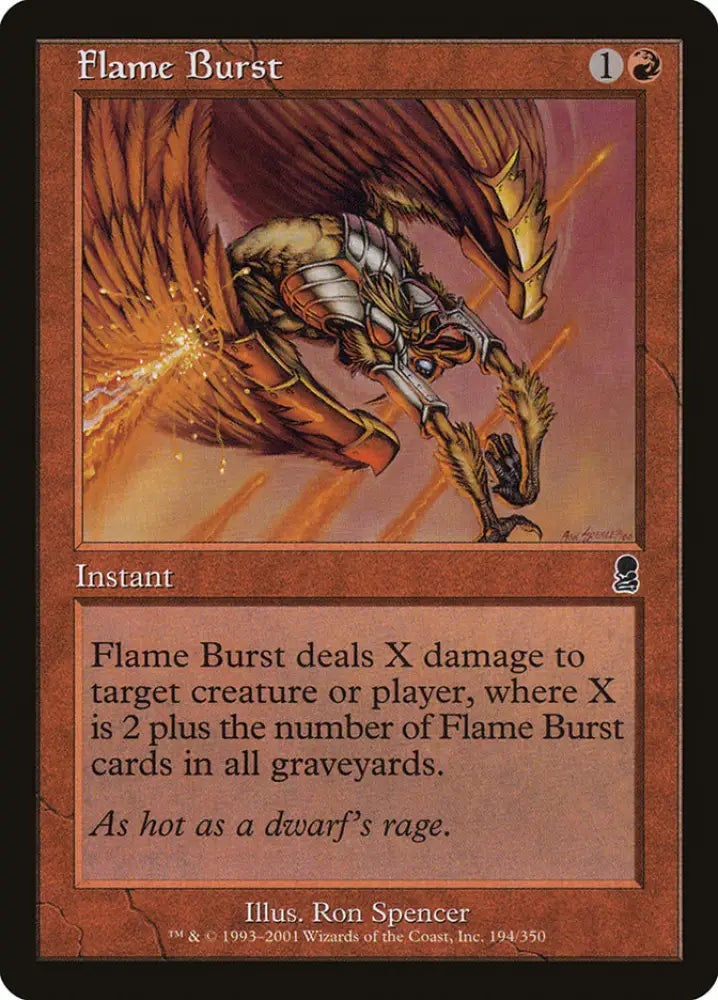 Flame Burst [Odyssey] - MTG Single