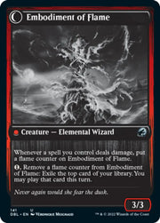 Flame Channeler // Embodiment of Flame [Innistrad: Double Feature] - MTG Single