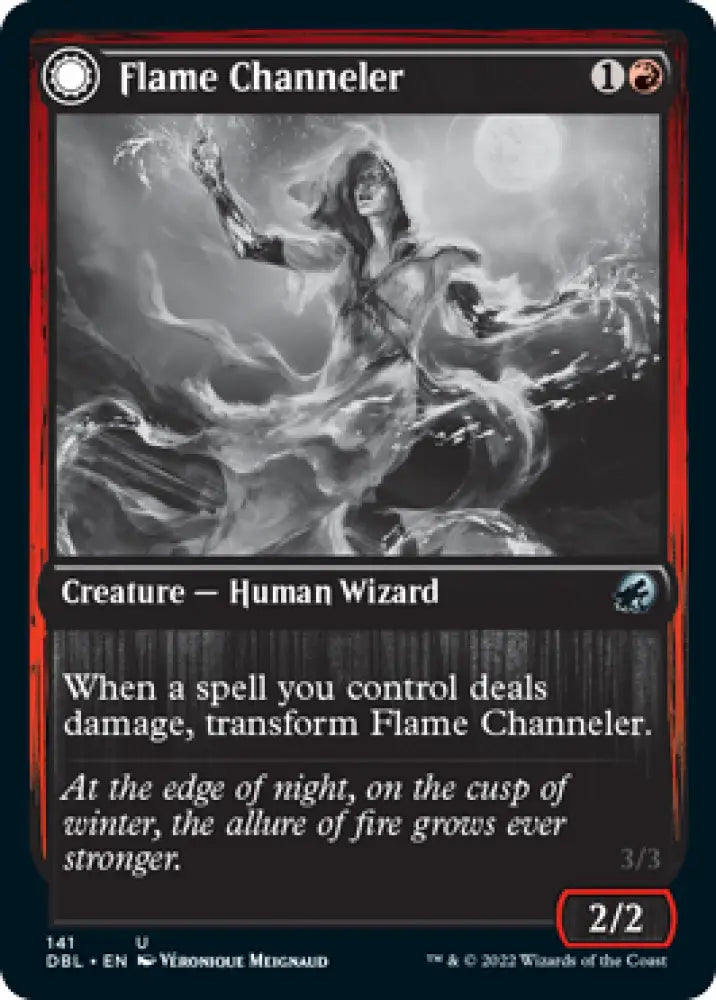 Flame Channeler // Embodiment of Flame [Innistrad: Double Feature] - MTG Single
