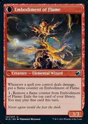Flame Channeler // Embodiment of Flame [Innistrad: Midnight Hunt] - MTG Single