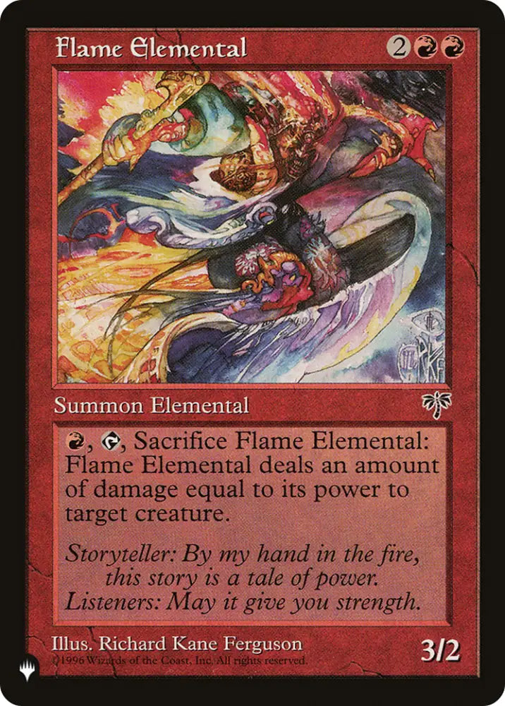 Flame Elemental [The List] - MTG Single