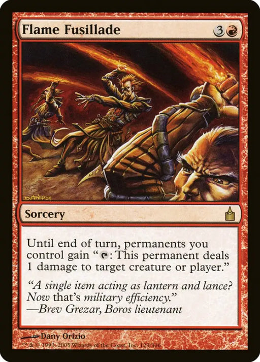 Flame Fusillade [Ravnica: City of Guilds] - MTG Single