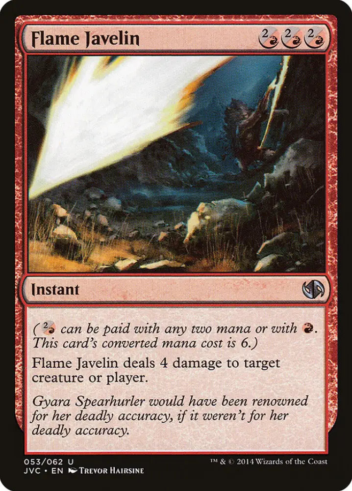 Flame Javelin [Duel Decks Anthology] - MTG Single