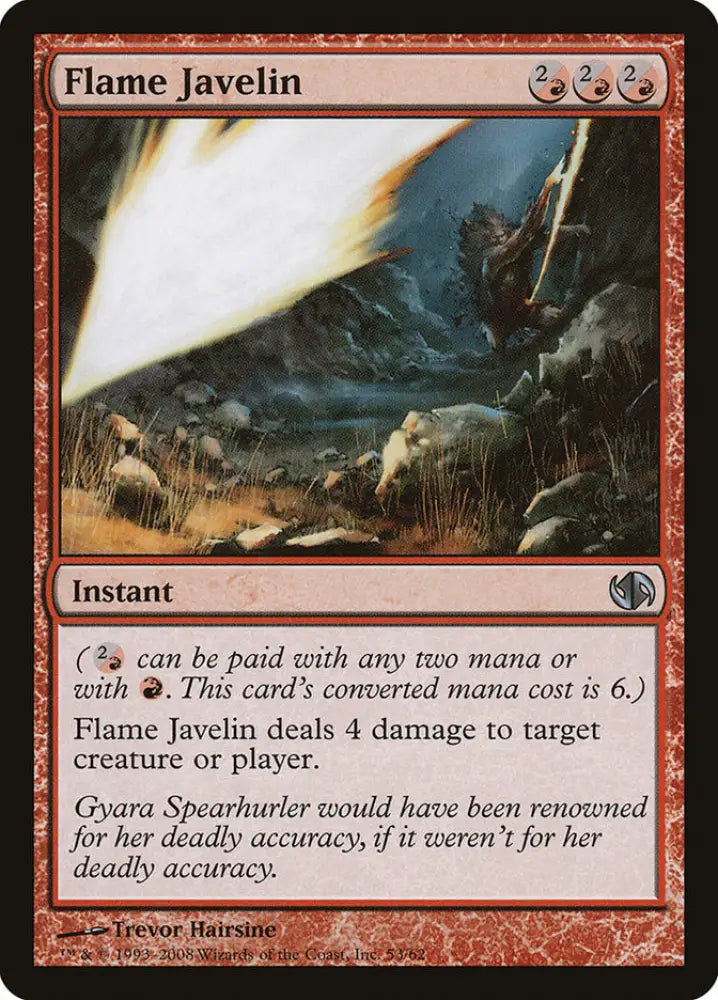 Flame Javelin [Duel Decks: Jace vs. Chandra] - MTG Single