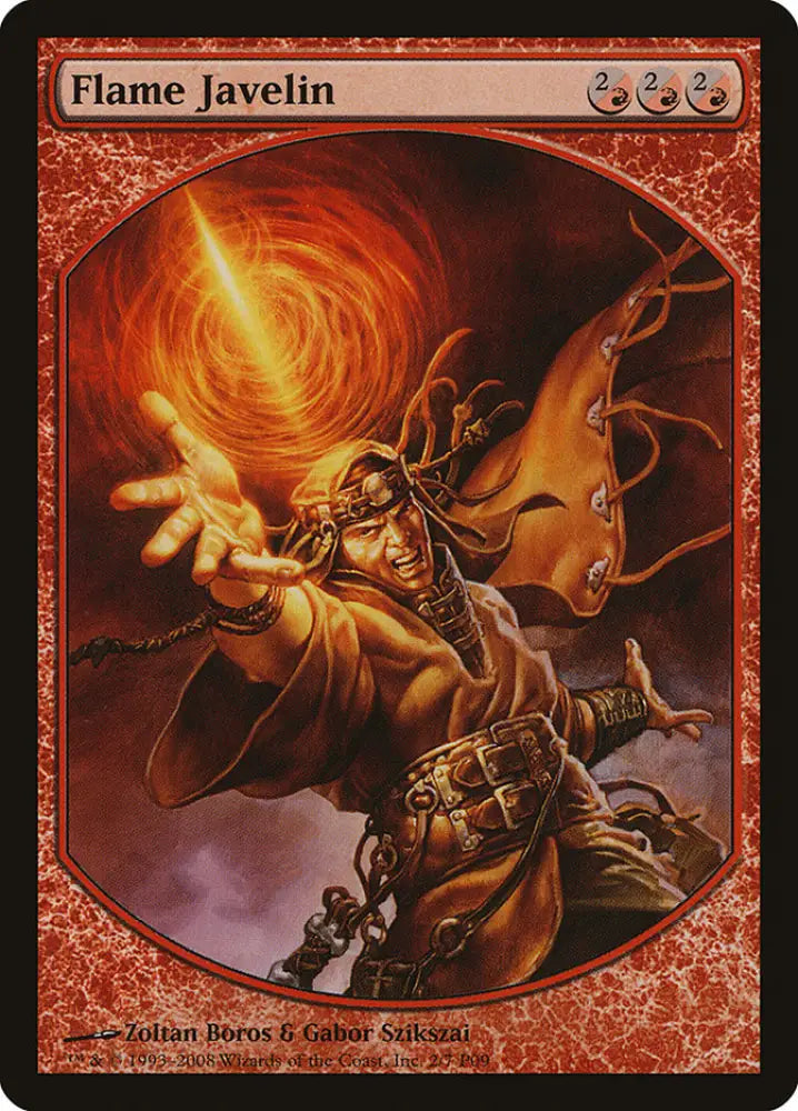 Flame Javelin [Magic Player Rewards 2009] - MTG Single