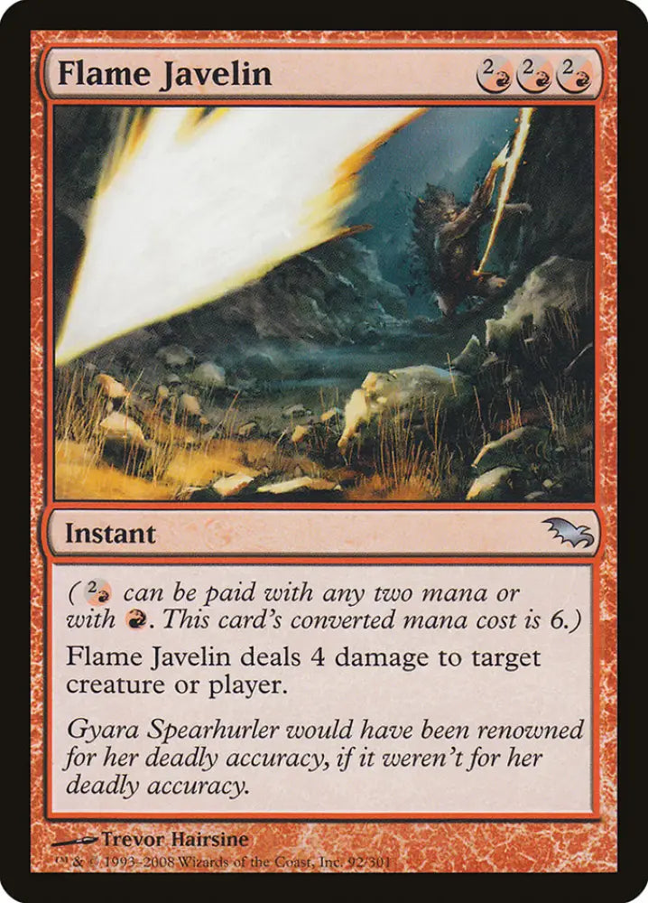 Flame Javelin [Shadowmoor] - MTG Single
