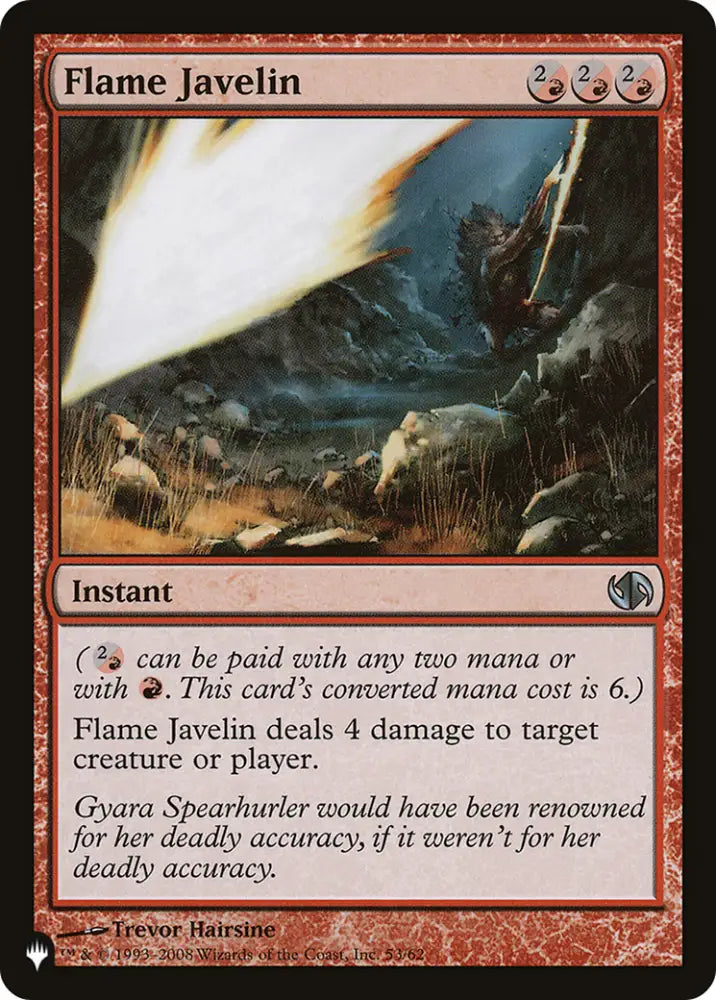 Flame Javelin [The List] - MTG Single