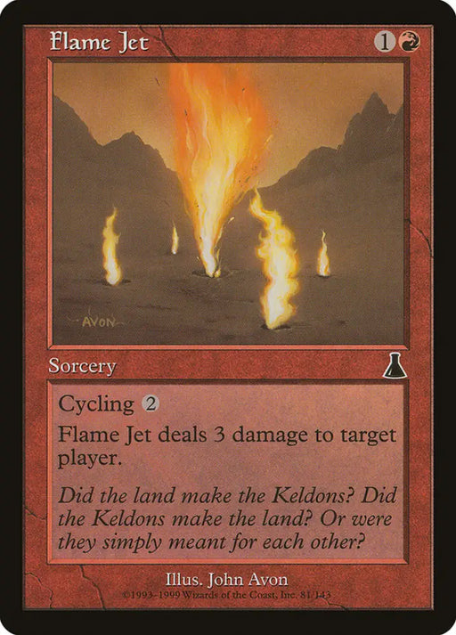 Flame Jet [Urza’s Destiny] - MTG Single