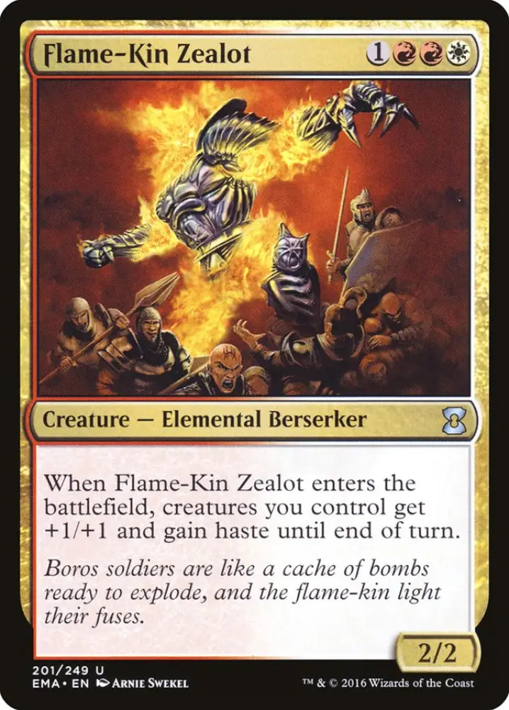 Flame-Kin Zealot [Eternal Masters] - MTG Single