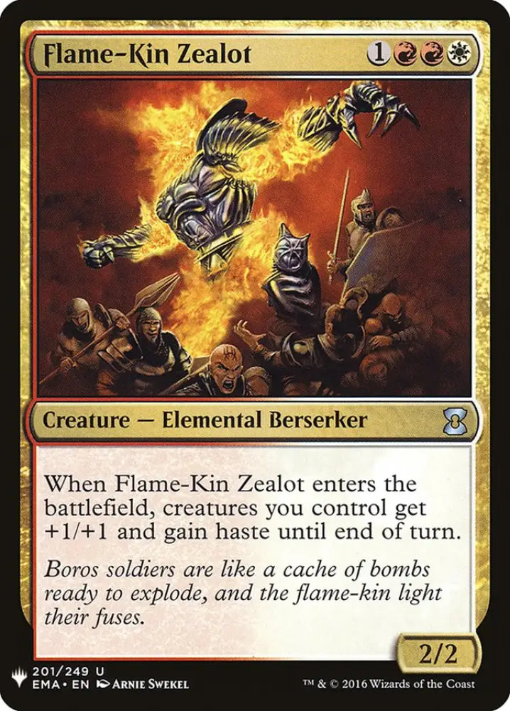 Flame-Kin Zealot [Mystery Booster] - MTG Single