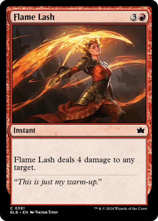 Flame Lash [Bloomburrow] - MTG Single