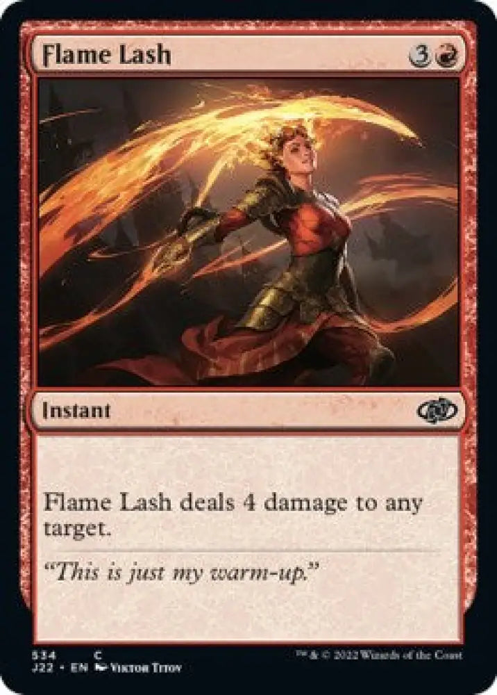 Flame Lash [Jumpstart 2022] - MTG Single