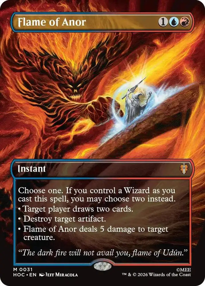 Flame of Anor (Borderless) (31) [The Hobbit: Eternal-Legal]