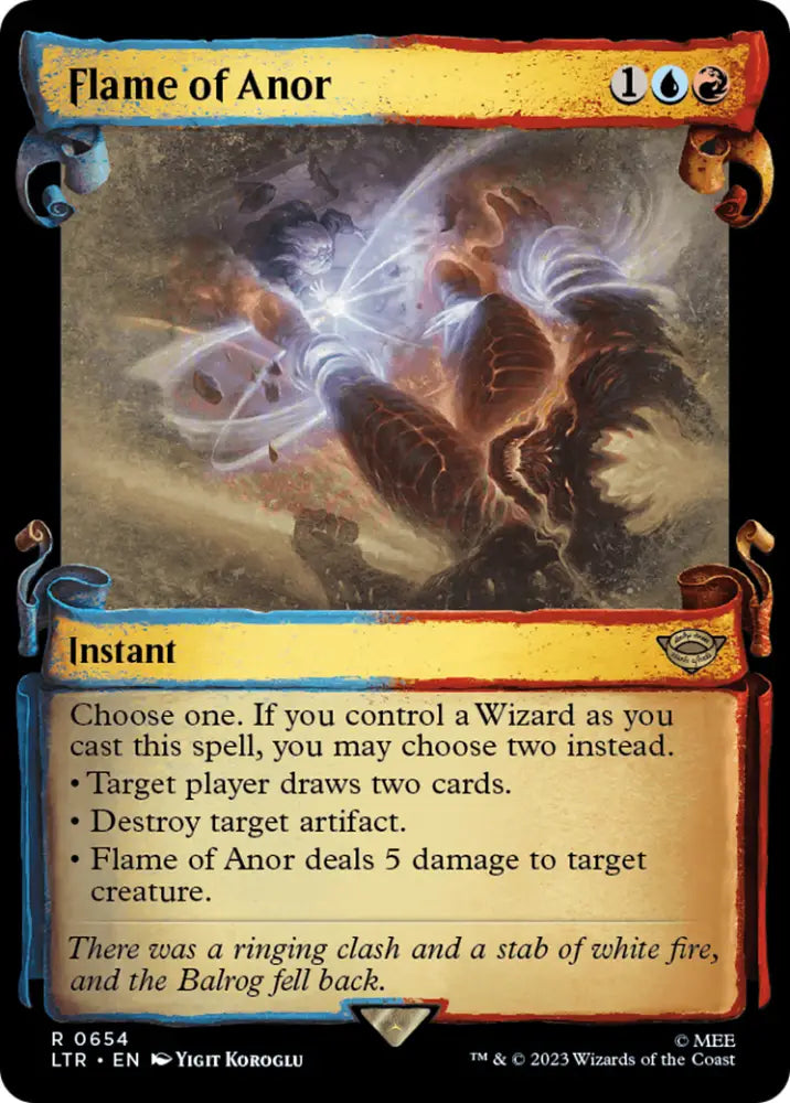 Flame of Anor [The Lord of the Rings: Tales of Middle-Earth Showcase Scrolls] - MTG Single