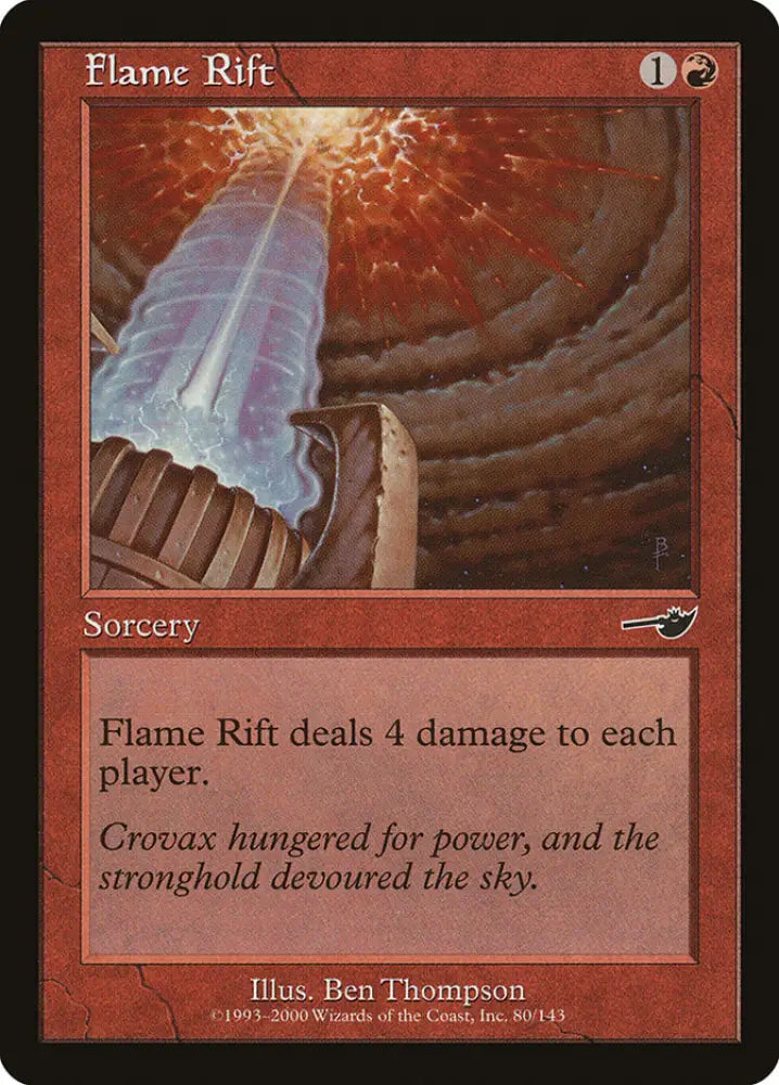 Flame Rift [Nemesis] - MTG Single