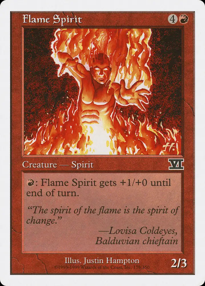 Flame Spirit [Classic Sixth Edition] - MTG Single