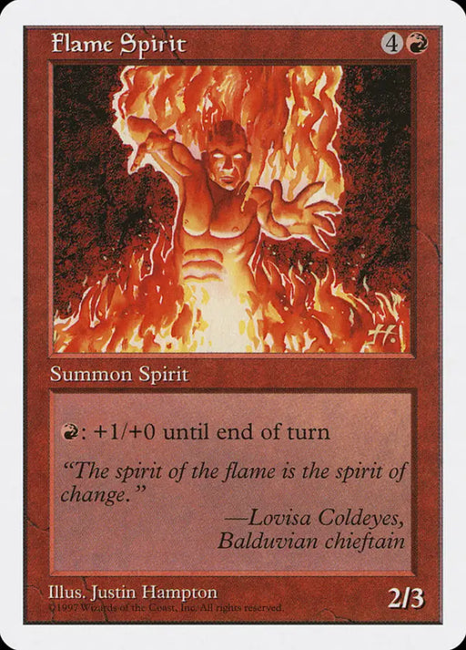 Flame Spirit [Fifth Edition] - MTG Single