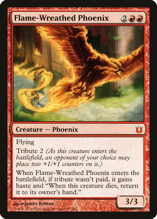 Flame-Wreathed Phoenix [Born of the Gods] - MTG Single