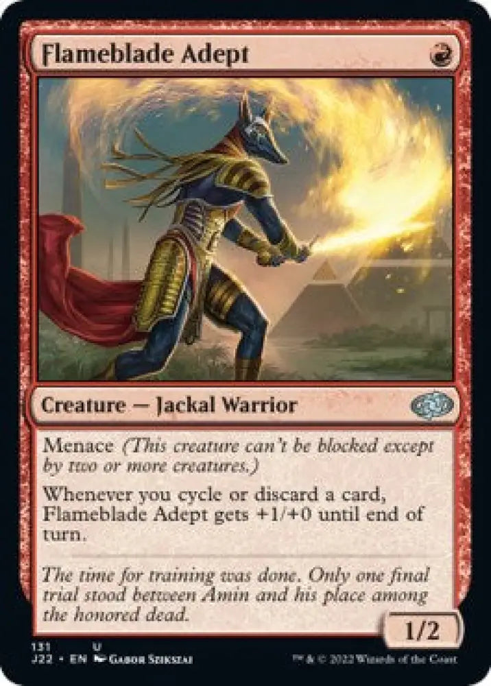 Flameblade Adept [Jumpstart 2022] - MTG Single
