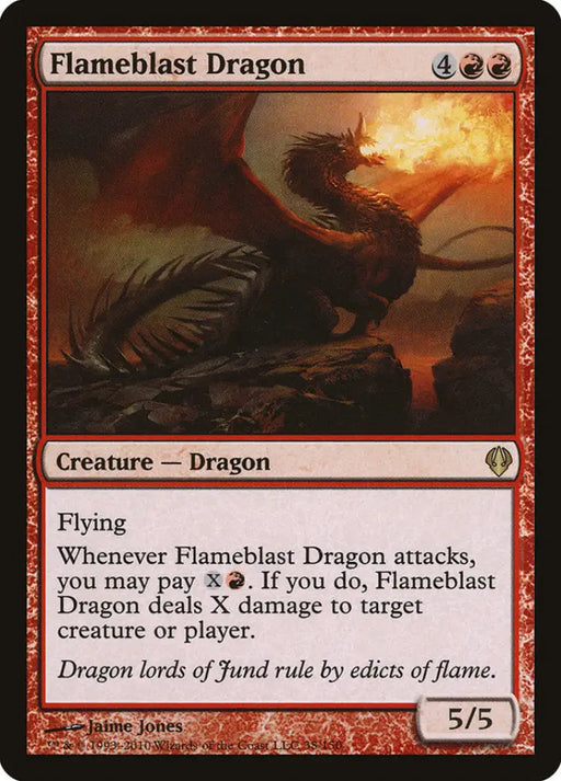 Flameblast Dragon [Archenemy] - MTG Single