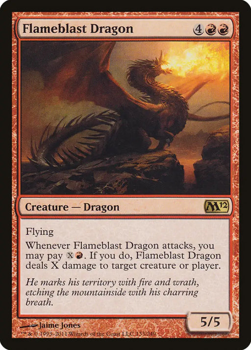 Flameblast Dragon [Magic 2012] - MTG Single