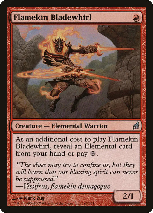 Flamekin Bladewhirl [Lorwyn] - MTG Single