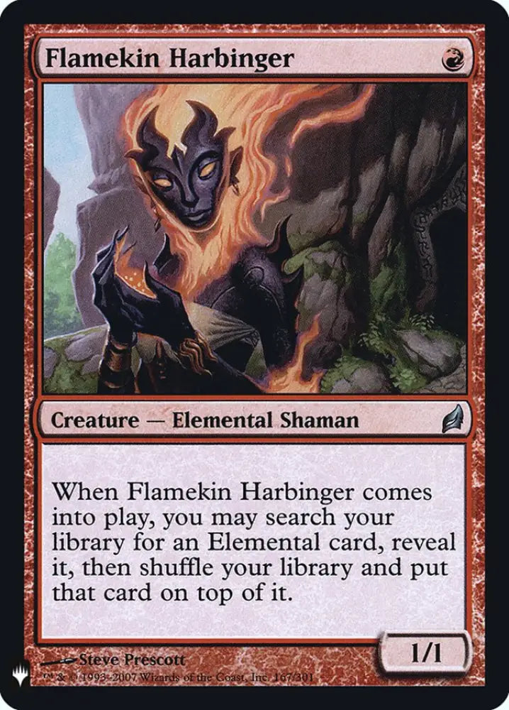 Flamekin Harbinger [Mystery Booster] - MTG Single