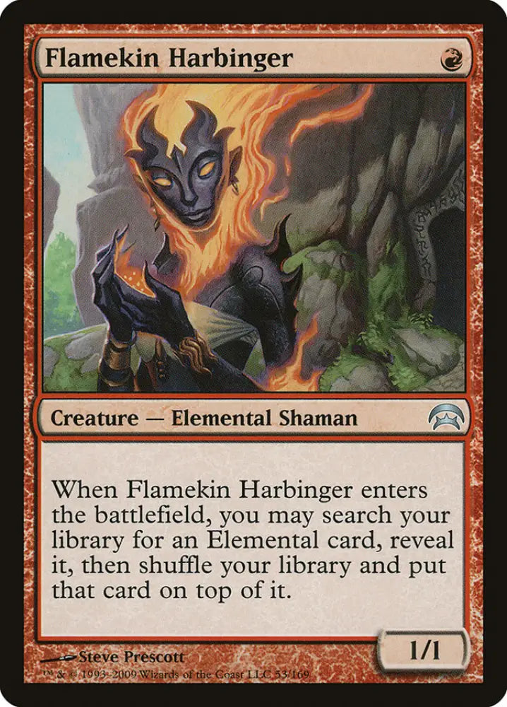 Flamekin Harbinger [Planechase] - MTG Single