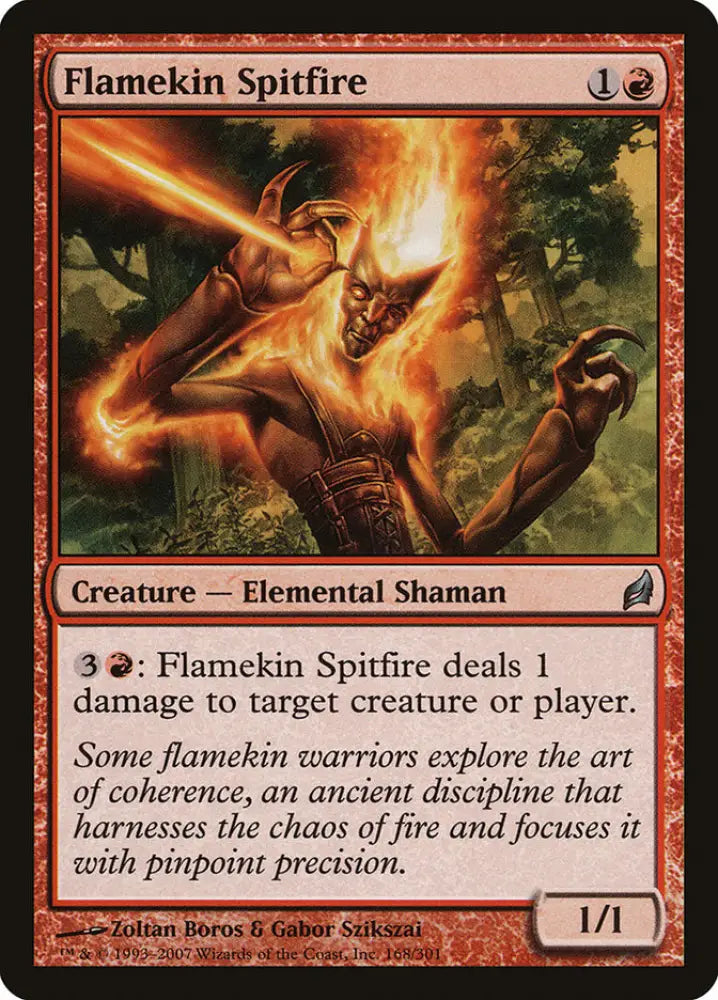 Flamekin Spitfire [Lorwyn] - MTG Single