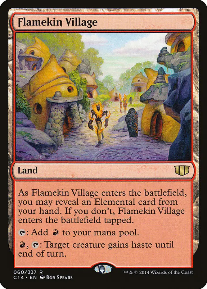 Flamekin Village [Commander 2014] - MTG Single