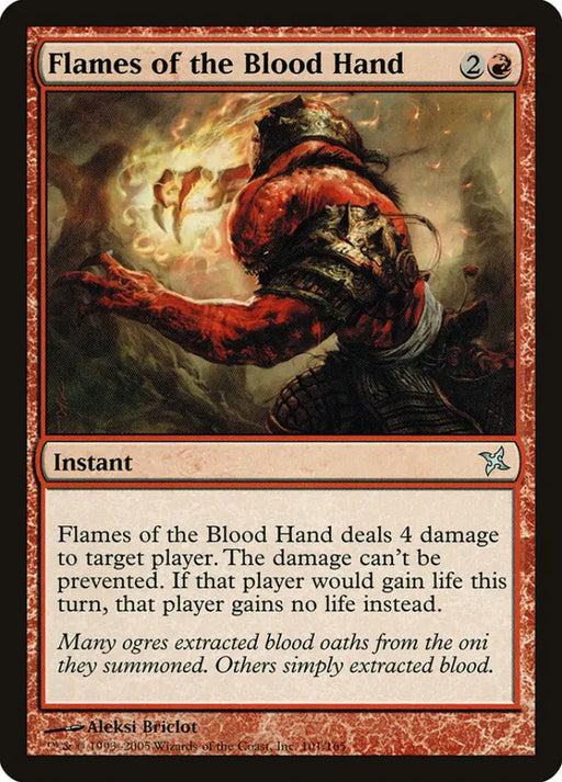 Flames of the Blood Hand [Betrayers of Kamigawa] - MTG Single