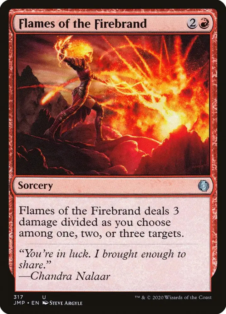 Flames of the Firebrand [Jumpstart] - MTG Single