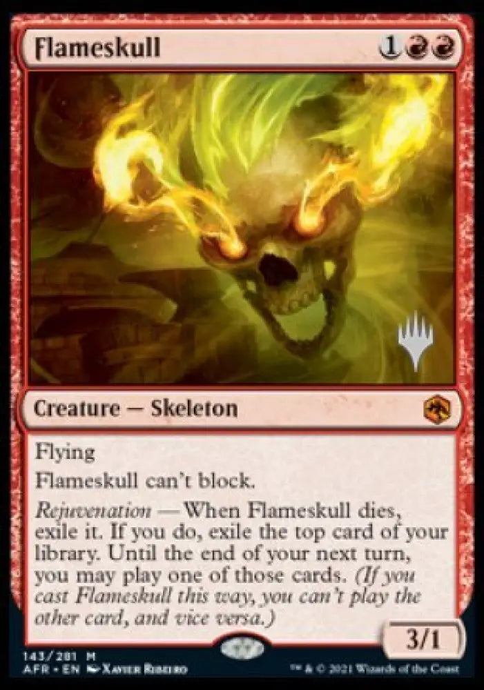 Flameskull (Promo Pack) [Dungeons & Dragons: Adventures in the Forgotten Realms Promos] - MTG Single
