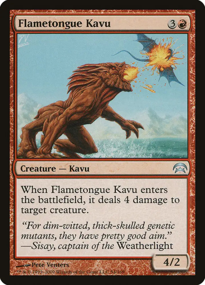 Flametongue Kavu [Planechase] - MTG Single