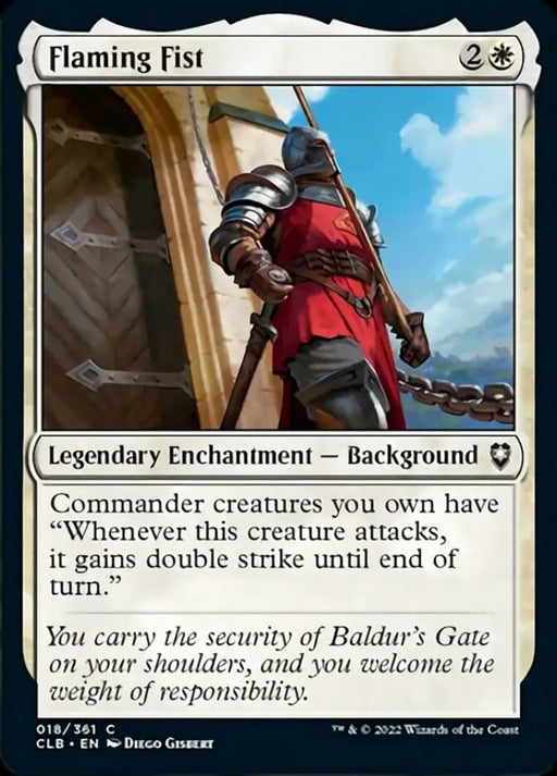 Flaming Fist [Commander Legends: Battle for Baldur’s Gate] - MTG Single