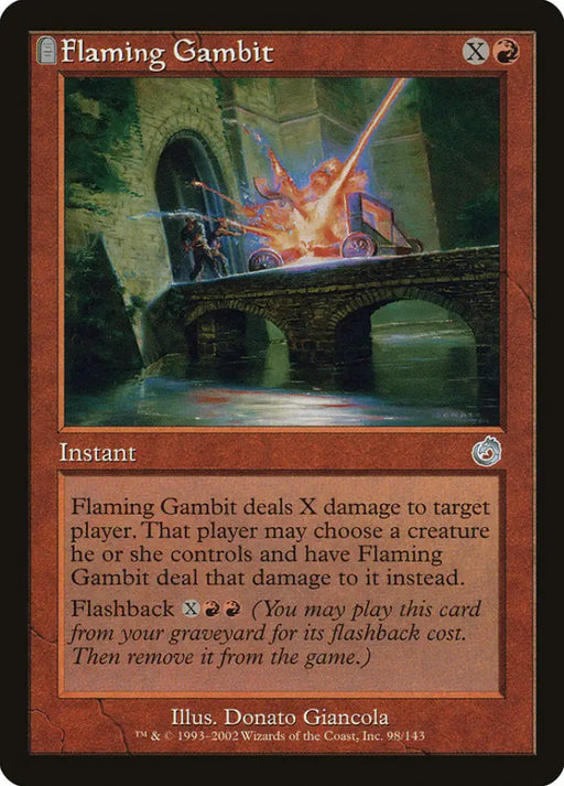 Flaming Gambit [Torment] - MTG Single