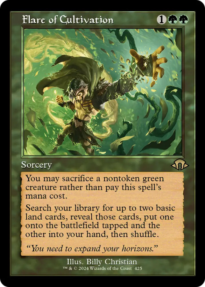 Flare of Cultivation (Retro) [Modern Horizons 3] - MTG Single