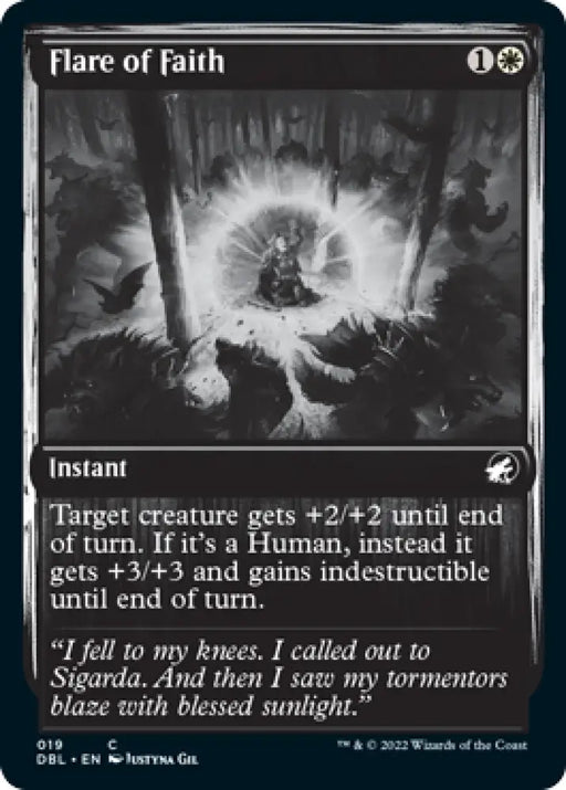Flare of Faith [Innistrad: Double Feature] - MTG Single