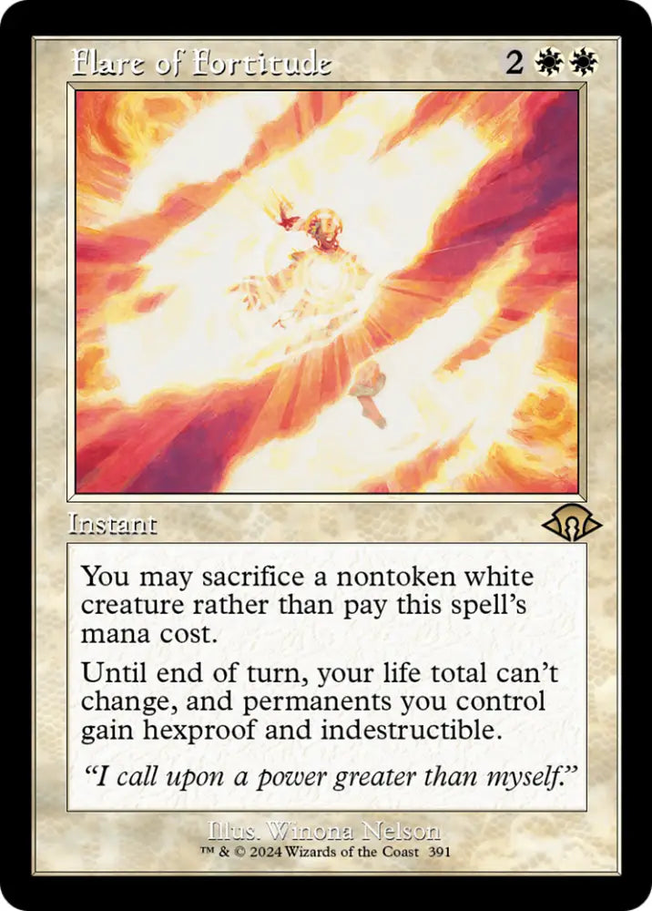 Flare of Fortitude (Retro) [Modern Horizons 3] - MTG Single