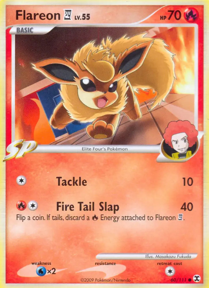 Flareon (60/111) [Platinum: Rising Rivals] - Pokemon Single