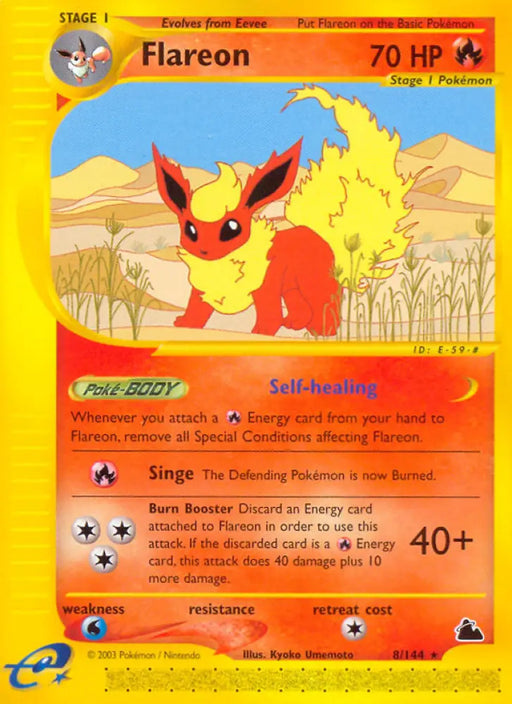 Flareon (8/144) [Skyridge] - Pokemon Single