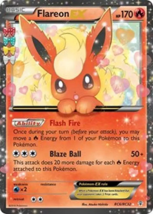 Flareon EX (RC6/RC32) [Generations: Radiant Collection] - Pokemon Single