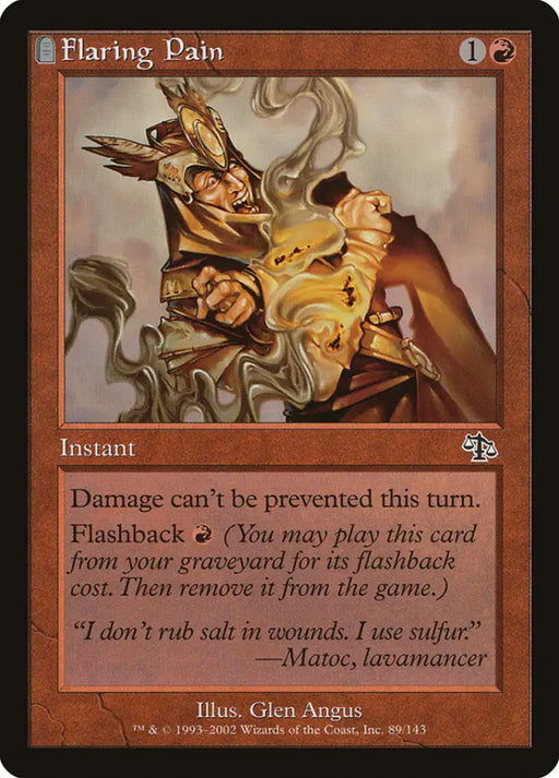 Flaring Pain [Judgment] - MTG Single