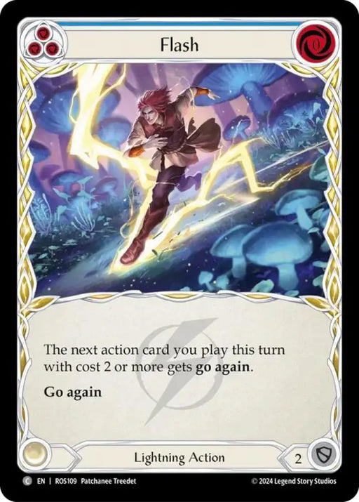 Flash (Blue) [Rosetta] - Flesh And Blood Single