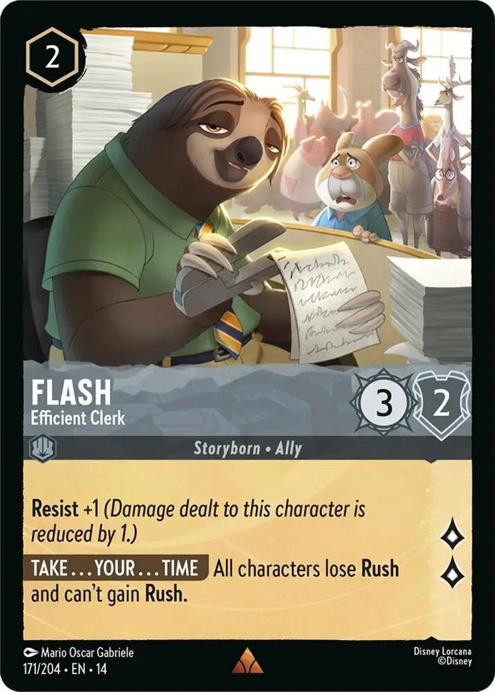Flash - Efficient Clerk (171/204) [Hyperia City]