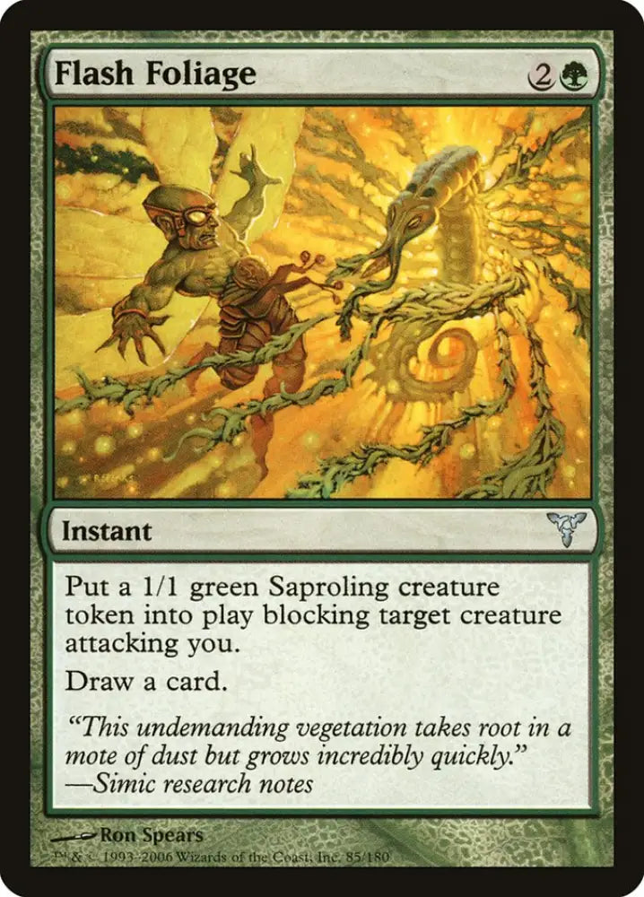 Flash Foliage [Dissension] - MTG Single