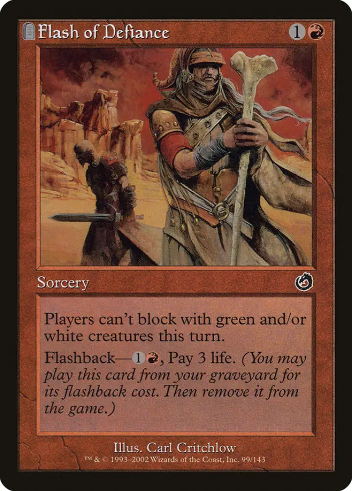 Flash of Defiance [Torment] - MTG Single