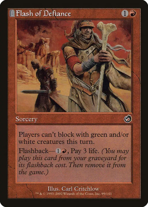 Flash of Defiance [Torment] - MTG Single