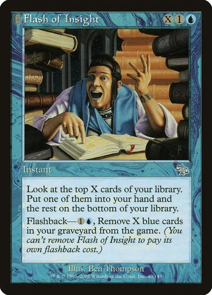 Flash of Insight [Judgment] - MTG Single