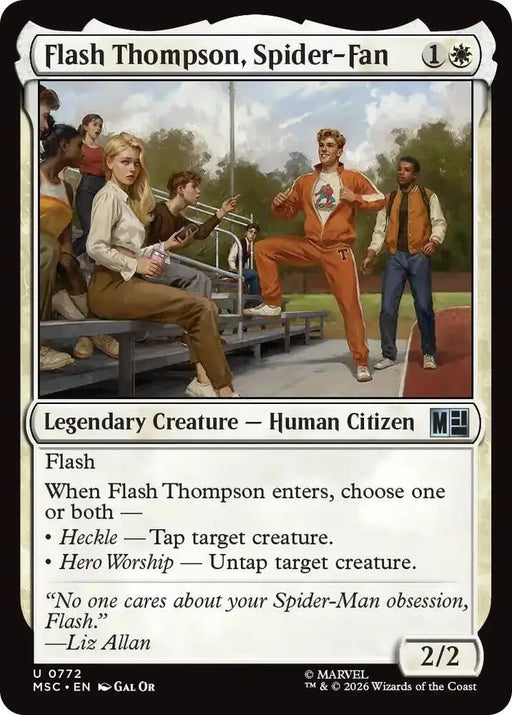Flash Thompson, Spider-Fan (772) [Marvel Super Heroes Commander]